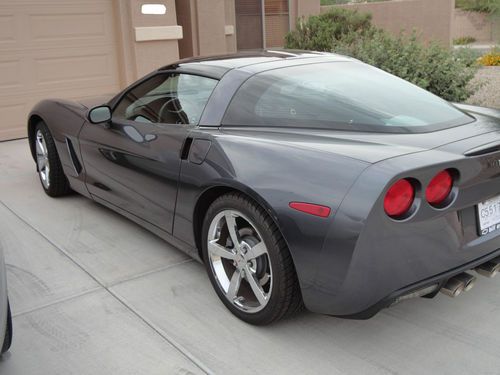 2010 corvette coupe, cyber gray metallic, auto, 6.2 liter 436 hp, 5,000 miles