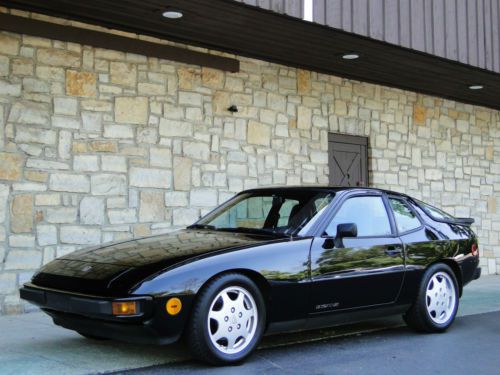 924 s, ultra-clean, 5-speed manual 73k orig miles, black, documented, records