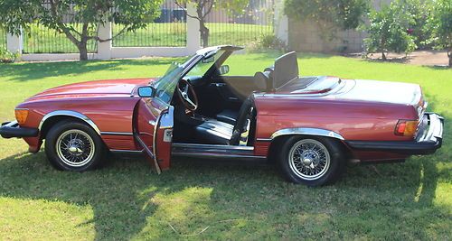 Great condition 1974 sl convertable excellent condition, runs great low miles