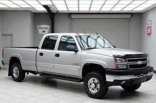 2006 chevy 2500hd diesel 2wd lt3 crew cab long bed heated leather texas truck