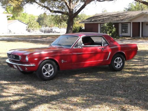 1965 ford mustang coupe 289 barn find lqqk