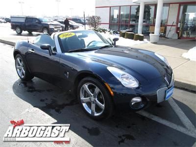 Solstice convertible, 19k miles, manual trans, one owner, leather, chrome wheels