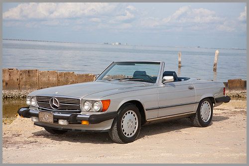 Beautiful 1988 560sl roadster in central florida