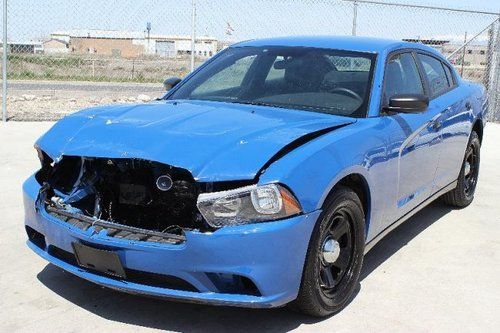 2012 dodge charger police damaged salvage only 7k miles wont last priced to sell