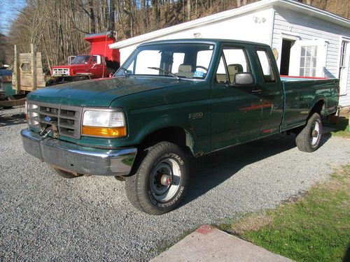 1994 f250  5.8 l automtic over drive 4x4 towing package a/c, fisher plow
