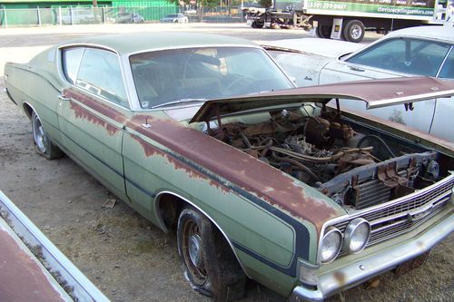 1968 ford gran torino gt fast back needs restoration
