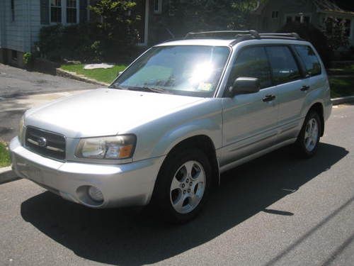 2003 subaru forester xs wagon 4-door 2.5l leather panoramic roof loaded clean