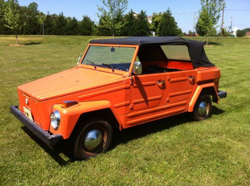 1974 volkswagon thing all original survivor never restored one family owned