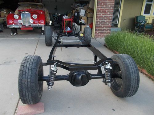 Ford model a street rod rolling chassis