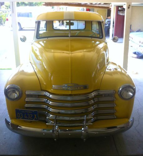 1950 chevy 3100 5 window deluxe cab 1/2 ton pick up