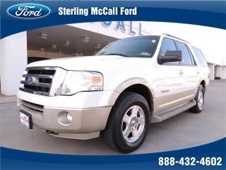 Ford expedition 4wd eddie bauer two tone leather 3rd row dvd nav sunroof 4x4