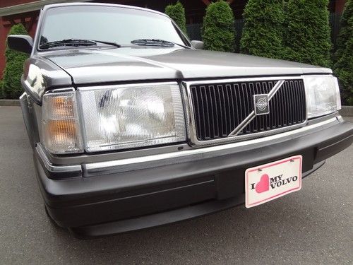 1992 volvo 240 wagon super low miles senior owned 20 years documented records