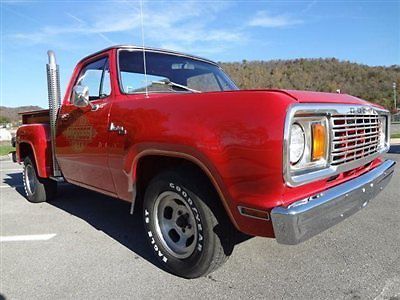 1978 dodge lil red express truck 1-owner only 23,000 miles clean mopar 60 photos