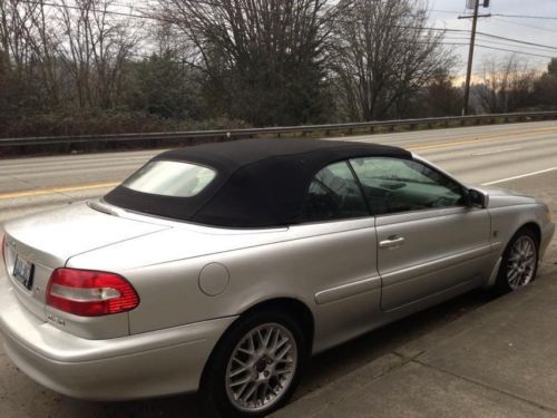 2004 silver volvo c70 convertible fixer special best buy in the u.s.a