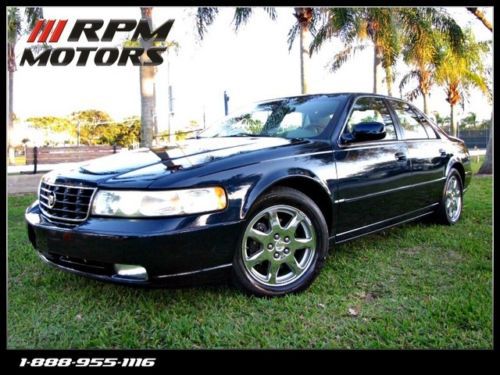 Cadillac seville sts sunroof chrome wheels heated seats bose sound clean carfax