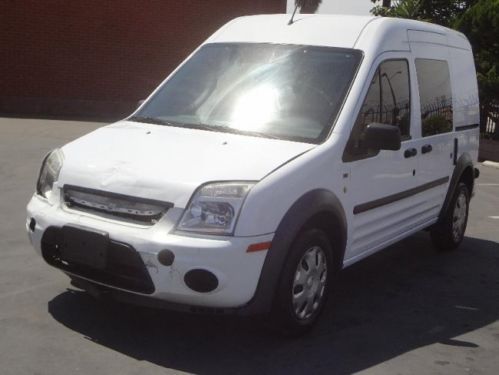 2010 ford transit connect xlt damaged salvage runs! economical priced to sell!!