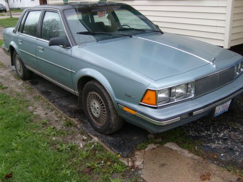 1985 buick century mint low mile rust free cream puff v6 auto 4 door looks new