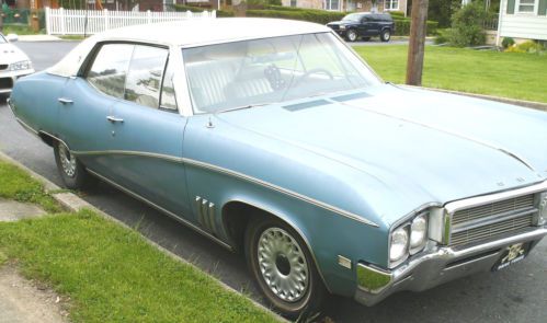 1969 buick skylark custom 4dr ht, runs drives inspected, has patina, no reserve!