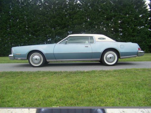 1974 lincoln continental coupe cartier edition