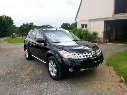 2007 nissan murano sl all wheel drive one owner low miles