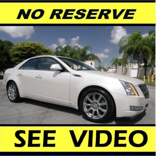 2008 cadillac cts-4 awd v6 3.6l luxury collection, warranty see video,no reserve