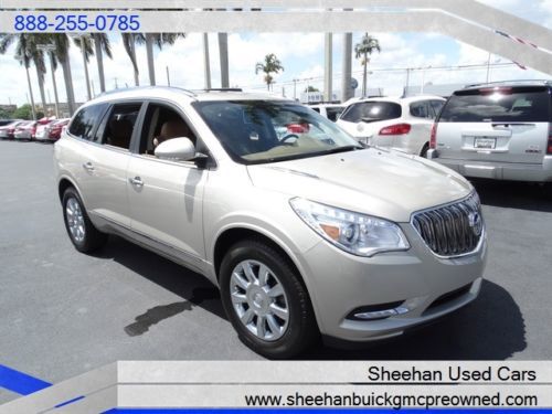 2014 buick enclave low miles one owner leather seats naviagation sun roof dvd