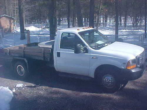 2000 ford f-350 flat bed dually 2x4