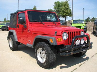 2006 jeep wrangler 4x4 manual soft top inline 6 cylinder will take trade in's
