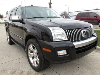 Black suv awd moonroof low miles leather clean title finance air auto ac power