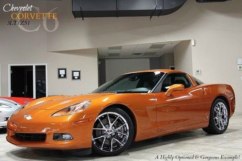 2007 chevrolet corvette coupe 3lt with z51 performance! one owner! navi wow$$
