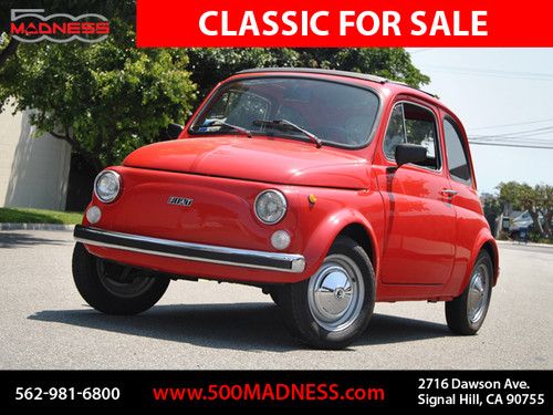 Fiat 500 l classic -lusso model. super clean! registered in california! no rust!