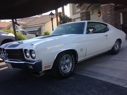 1970 chevy chevelle ss built 396 cu  extremely fast! looks and runs great!
