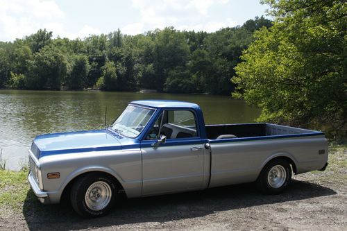 1972 chevrolet c10 custom long bed 2wd lowered