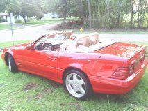 Mercedes benz sl 500  limited edition  , red , low miles , all the toys