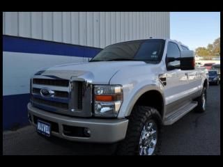 08 ford super duty f250 4x4, crew cab, king ranch, navigation, sunroof
