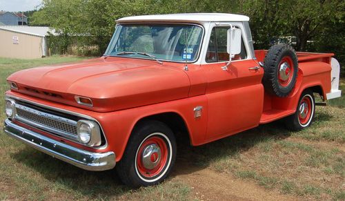 1964 chevy truck, custom cab, 230 6 cylinder, 3 speed
