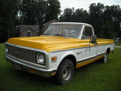 1972 chevy pickup longbed custom deluxe