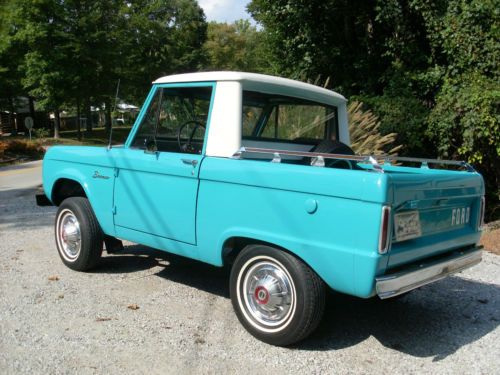 1966 ford bronco 4wd (located monticello, kentucky)