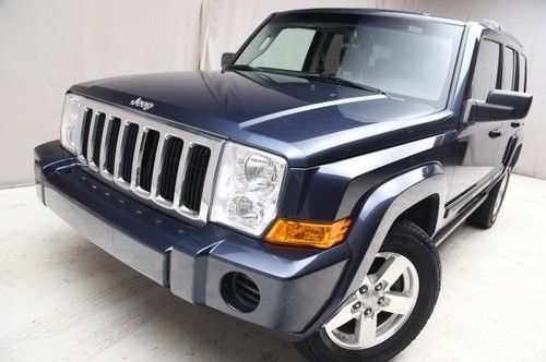 We finance! 2008 jeep commander sport 4wd power sunroof rear parking sensors