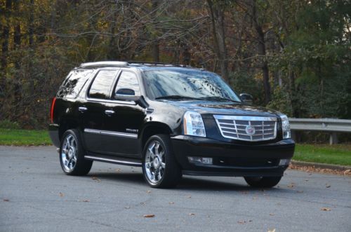 2009 cadillac escalade awd ultra luxury collection 106k loaded ppi done black