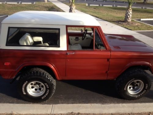 1973 ford bronco 4x4 auto 302 ps hard top running good