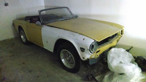1976 tr6 project or parts car