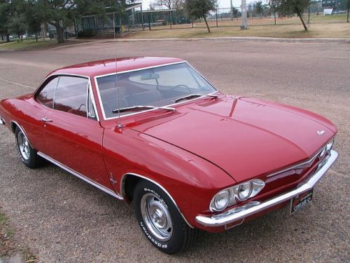 1965 chevrolet corvair monza red on red automatic transmission