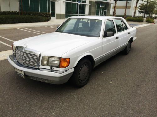 1990 mercedes 560 sel ** california rust free vehicle** fresh car donation