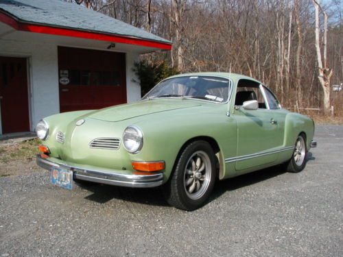 1972 vw karmann ghia 69k miles coupe female owned classic collector car rare ny