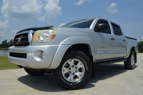 2005 toyota tacoma double cab sr5 4x4 trd off road well kept!!