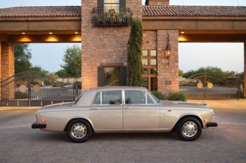 1977 rolls royce silver shadow ii exceptional 2 owner all original with books