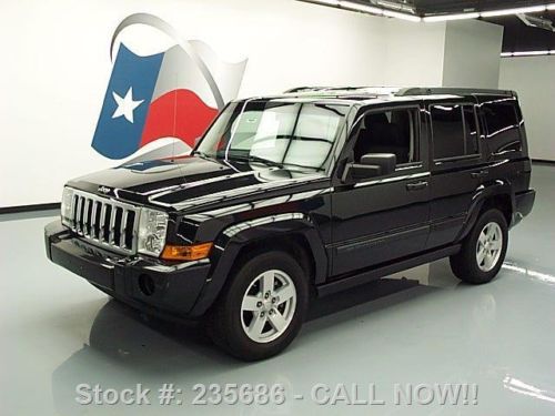 2008 jeep commander sport 4x4 nav park assist only 69k texas direct auto