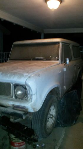 1969 international scout 800b 196 holley 5200 project trail rig need finishing