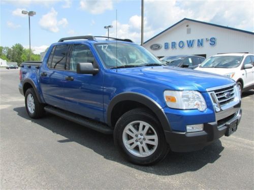 2010 ford explorer sport trac xlt pre-owned 4.0l v6 automatic 5-speed 4wd blue